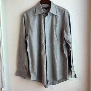 Nordstrom Smartcare Traditional Fit Dress Shirt-Grey